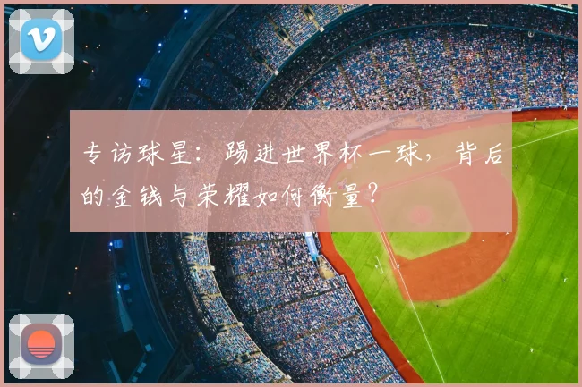 专访球星:踢进世界杯一球,背后的金钱与荣耀如何衡量?