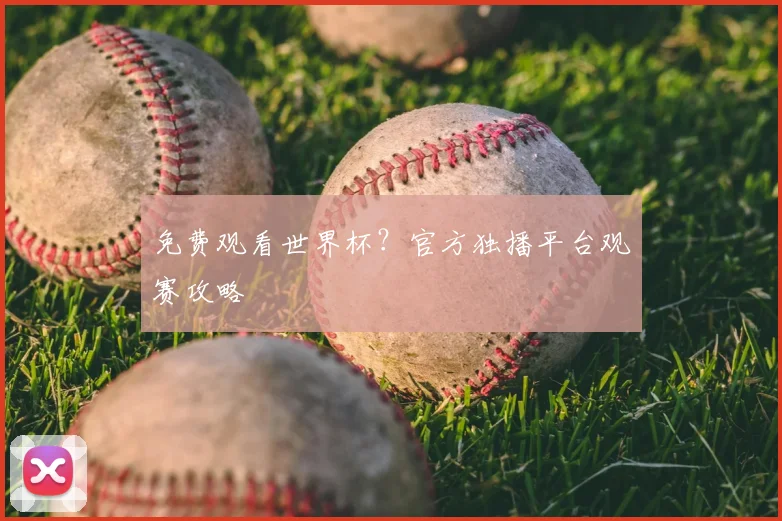 免费观看世界杯？官方独播平台观赛攻略